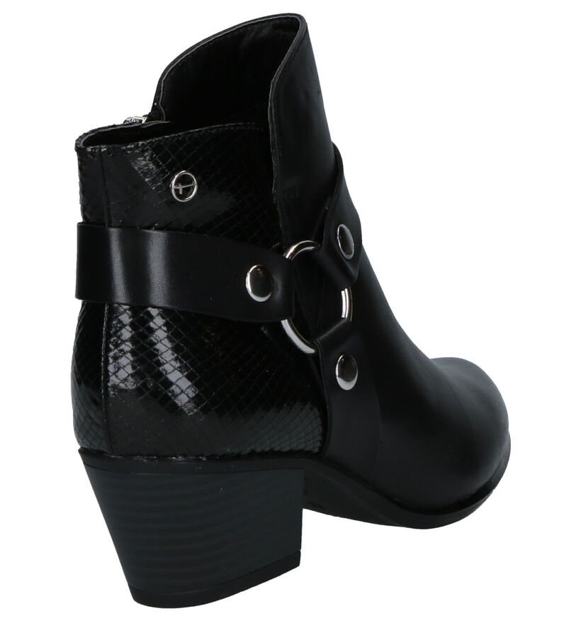 Tamaris TOUCH it Bottillons en Noir en cuir (262747)