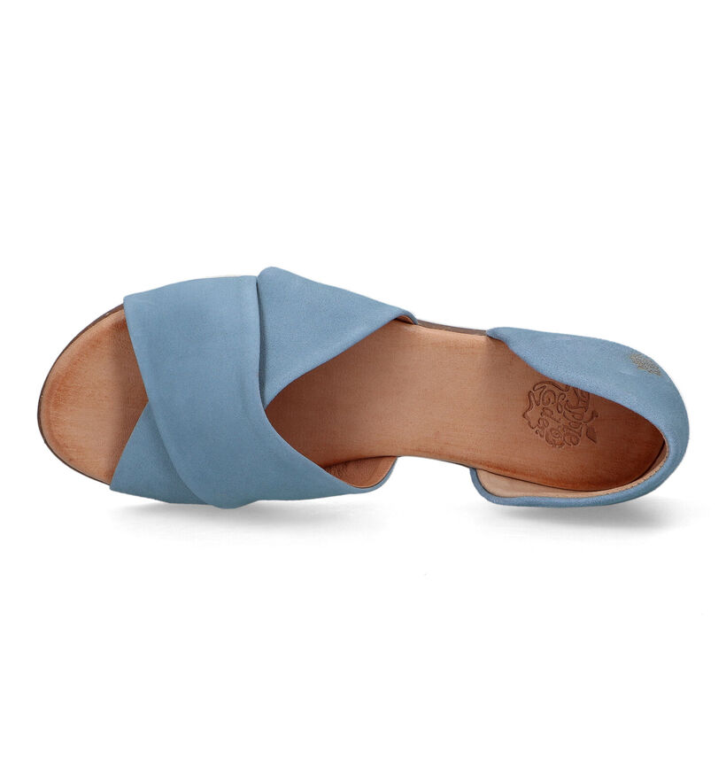 Apple of Eden Chuisi Sandales en Bleu pour femmes (338362)