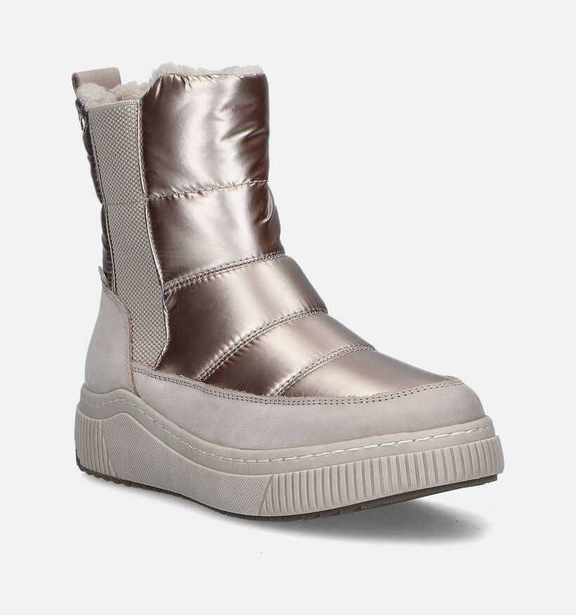 Tamaris Comfort Beige Winter boots voor dames (346402) - geschikt voor steunzolen