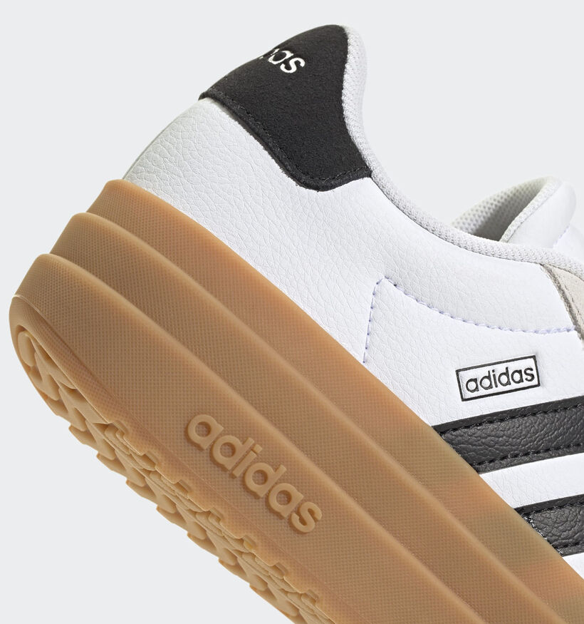adidas VL Court Bold Baskets en Blanc pour filles (365368) - pour semelles orthopédiques