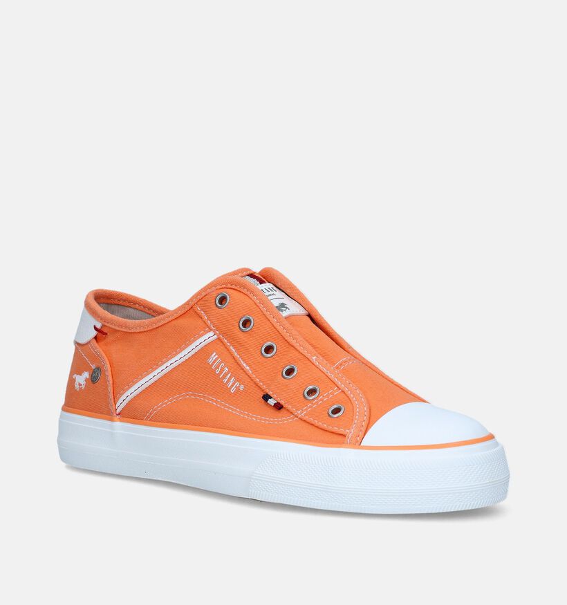 Mustang Slip-ons en Orange pour femmes (336426)