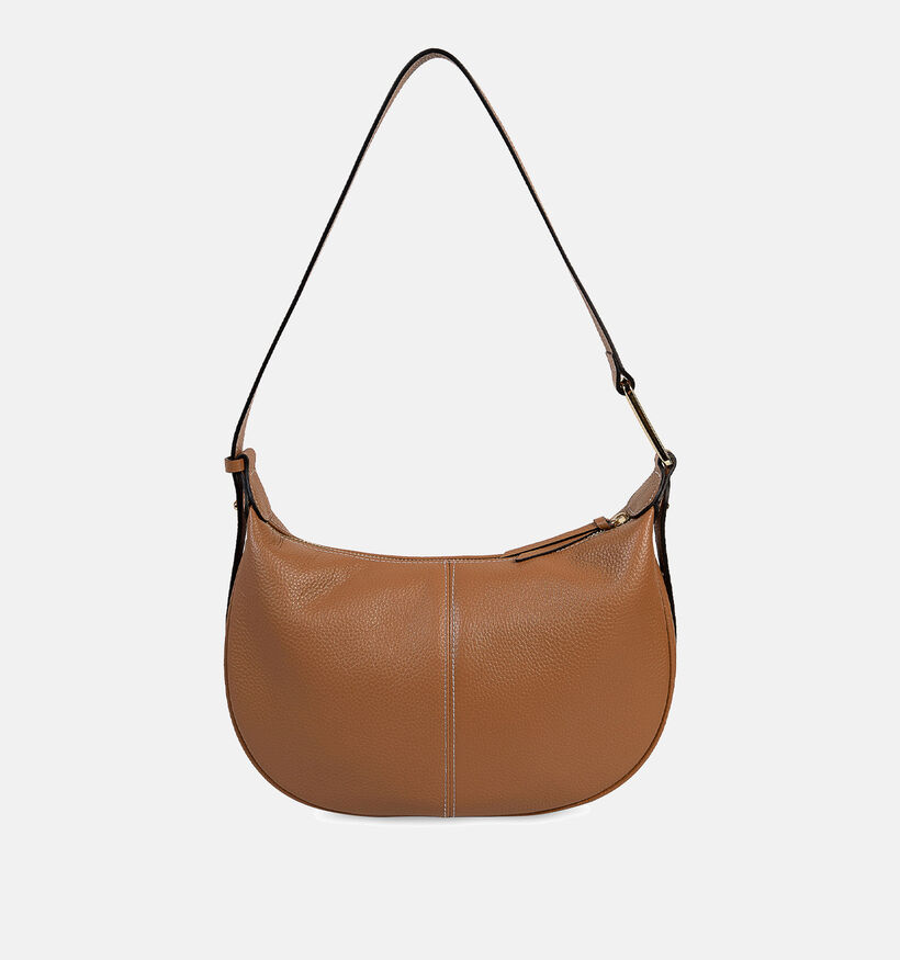 Crinkles Bruine Schoudertas voor dames (358521)