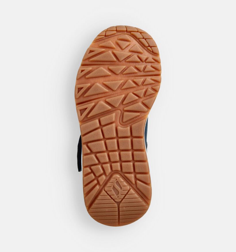 Skechers Uno Air Blitz Baskets basses en Bleu pour filles, garçons (360970) - pour semelles orthopédiques