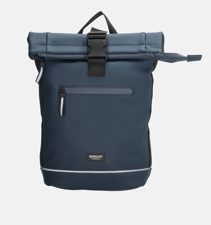Beagles Sac &agrave; dos &agrave; roulettes imperm&eacute;able en Bleu fonc&eacute; pour femmes, hommes (377050)