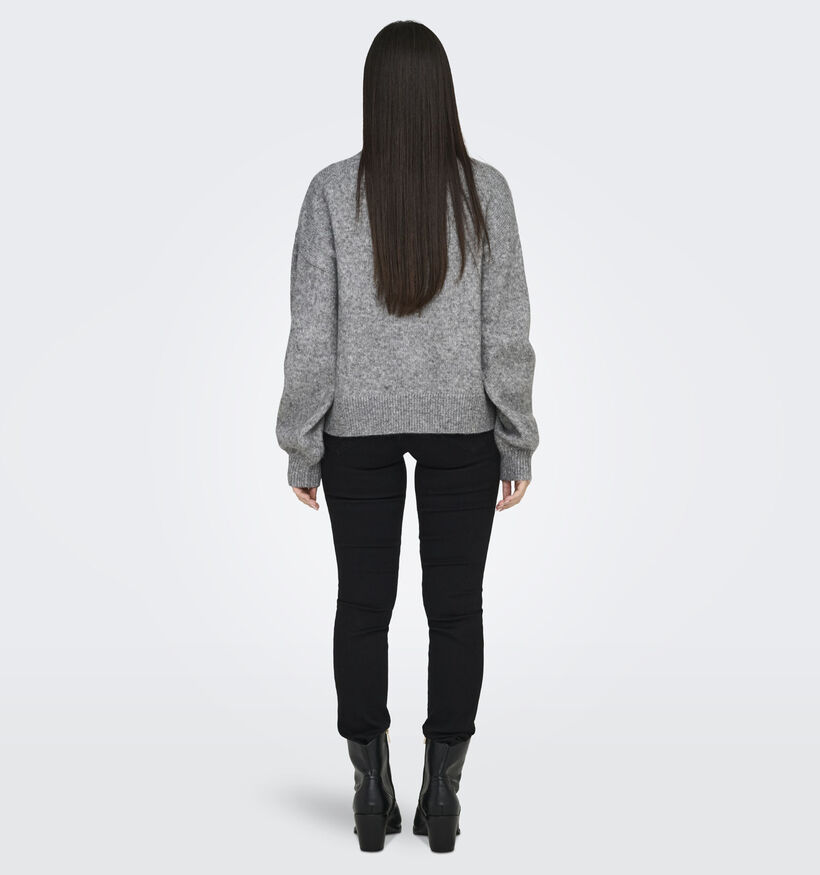 JDY Susanna Grijze Gebreide trui voor dames (344135)