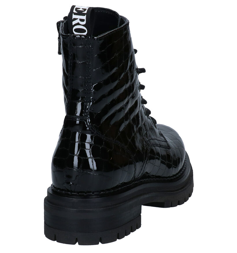 NeroGiardini Boots à lacets en Noir pour femmes (316019)