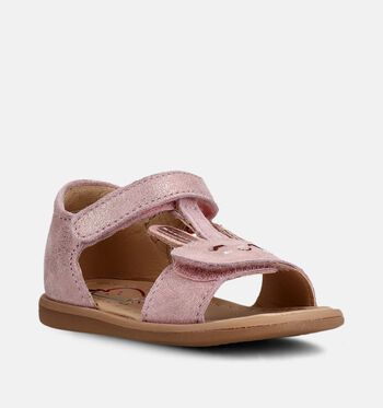 Shoo Pom Sandalen Goud/Roze