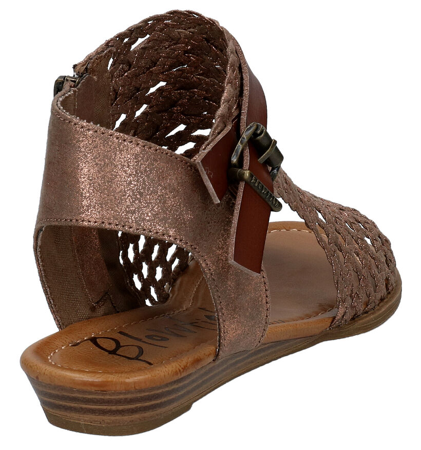 Blowfish Malibu Vegan Ballad Zwarte Sandalen in kunstleer (288918)