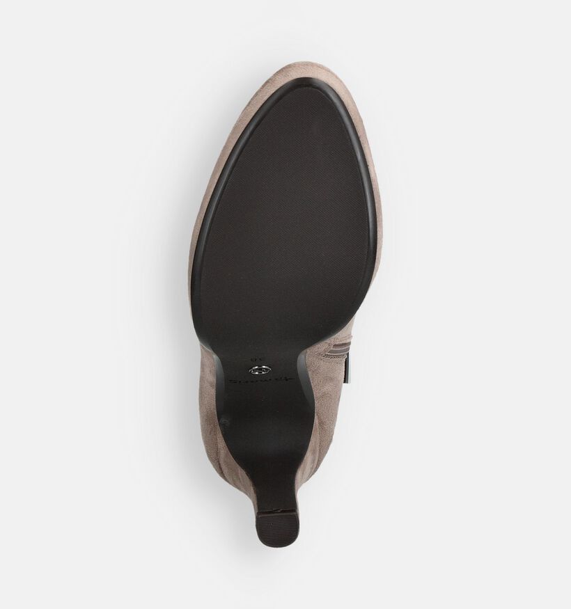 Tamaris Taupe Enkellaarzen voor dames (360658)