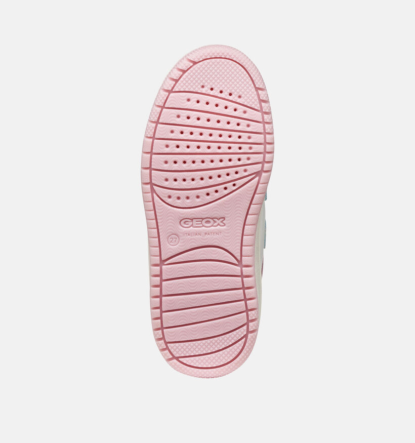 Geox J Washiba Baskets basses en Blanc pour filles (369996)