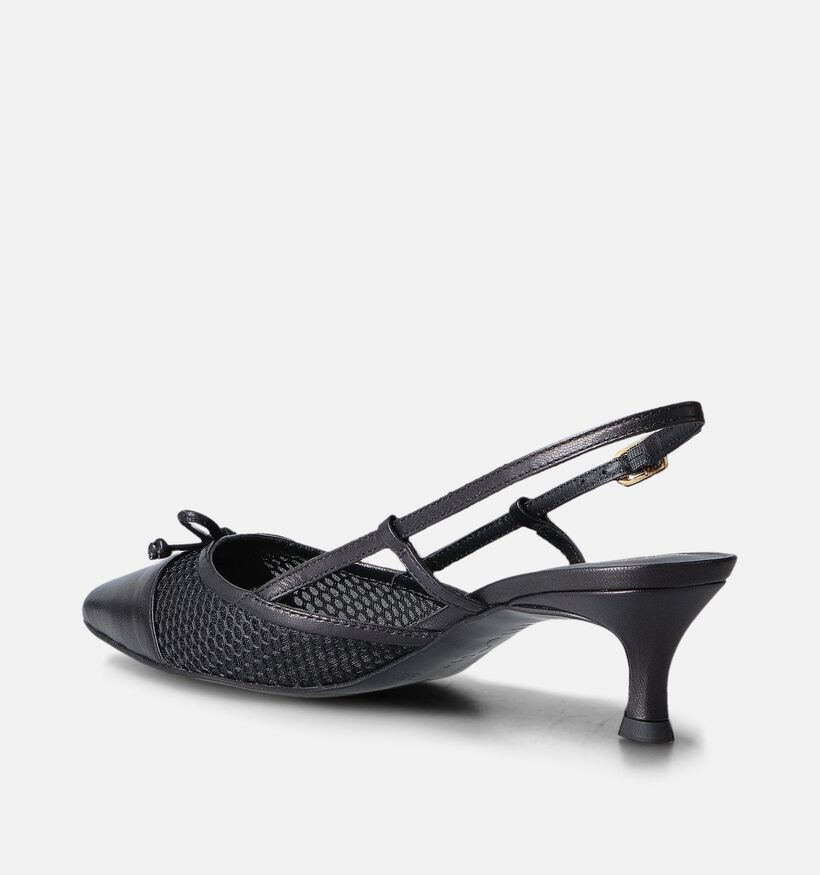 Unisa Iven Escarpins slingback en Noir pour femmes (358281)