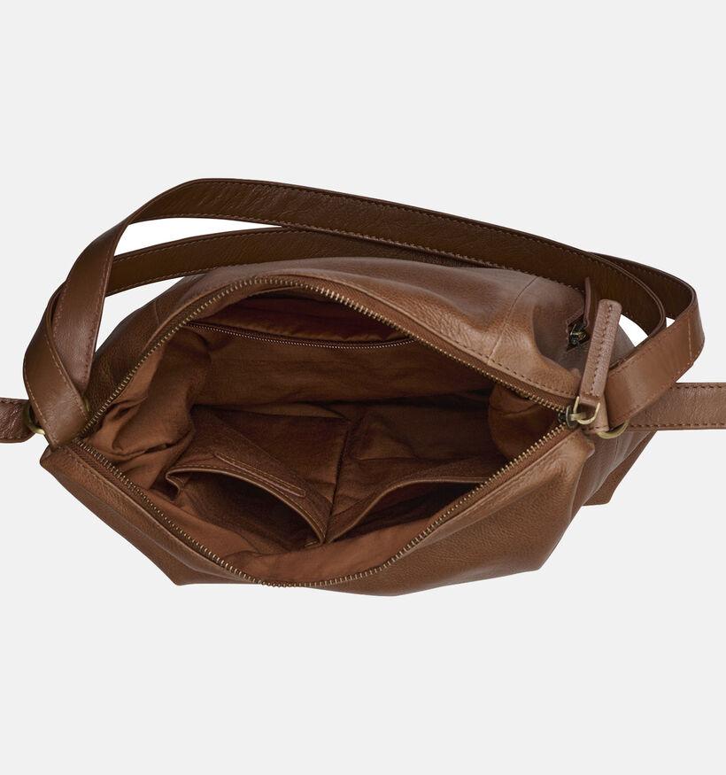 Burkely Norah Sac à dos en Cognac pour femmes (347948)