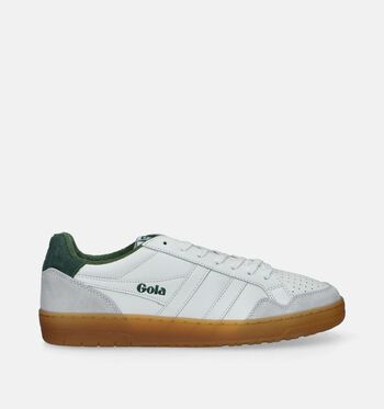 Gola Low Baskets Off White/Evergreen/Off White/Navy/Gum