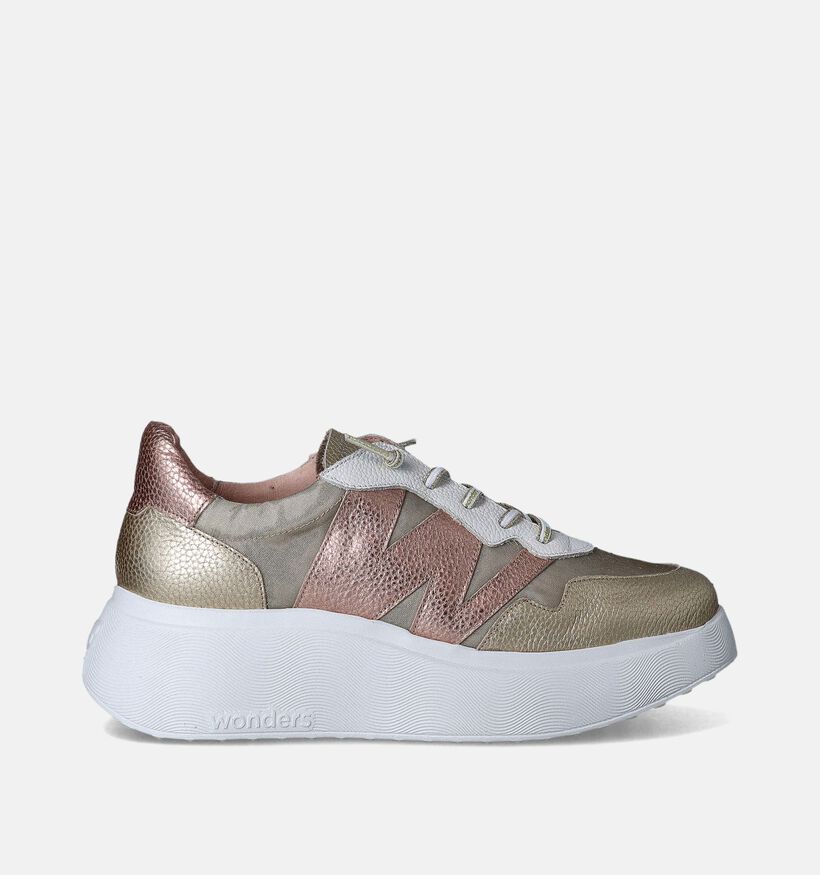 Wonders Gouden Sneakers voor dames (357817)