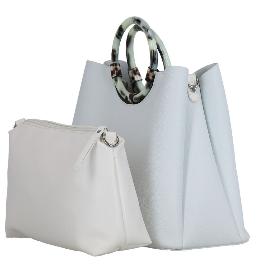 Emily & Noah Blauwe Bag in Bag Handtas in kunstleer (275952)