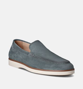 Berkelmans Chaussures plates Taupe/Bleu/Vert