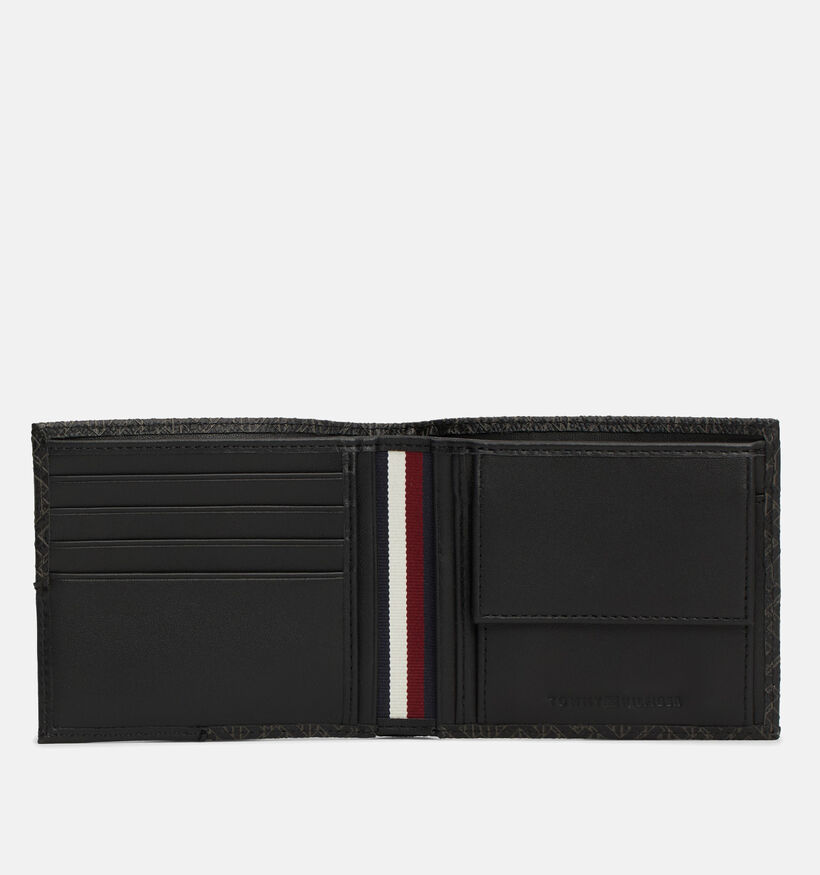 Tommy Hilfiger Monogram Zwarte Portefeuille voor heren (346651)
