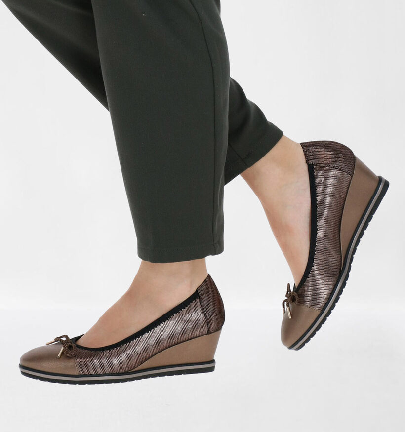 Tamaris TOUCH it Bronzen Pumps in kunstleer (280733)