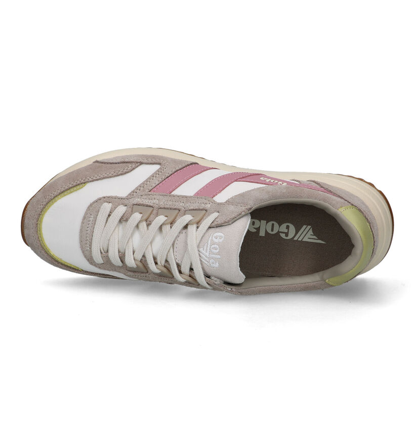 Gola Chicago Baskets en Beige pour femmes (320487) - pour semelles orthopédiques