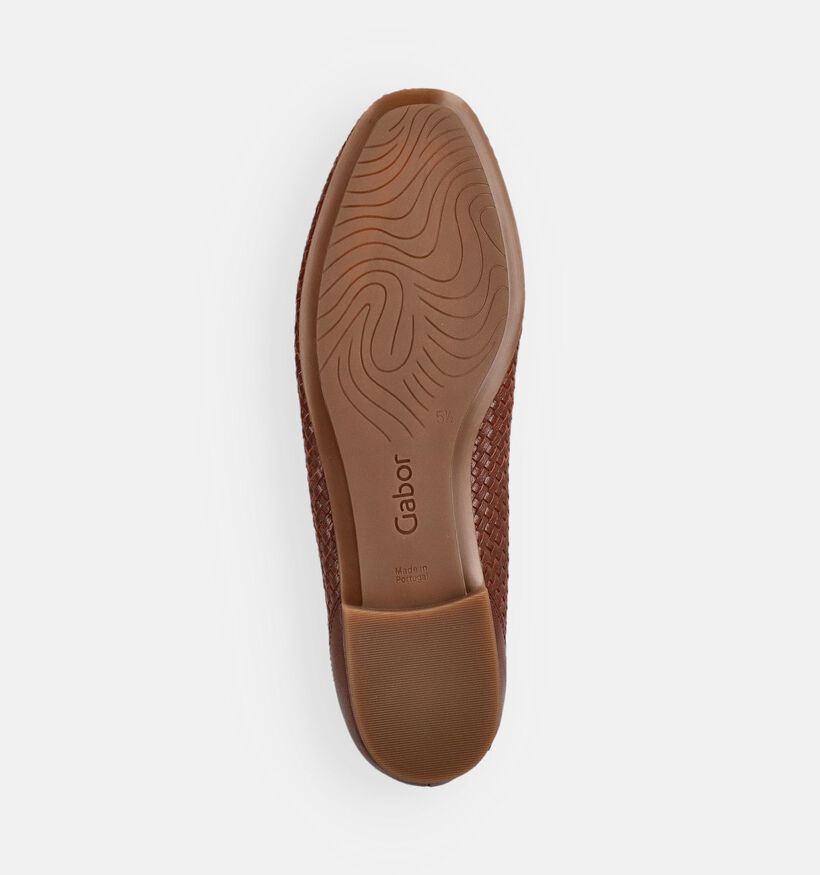 Gabor Bruine Loafers voor dames (371147)