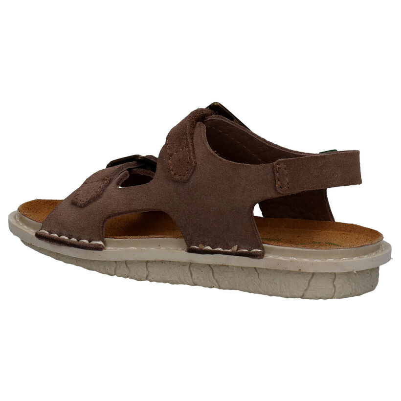 El Naturalista Recyclus Gele Sandalen in nubuck (284413)