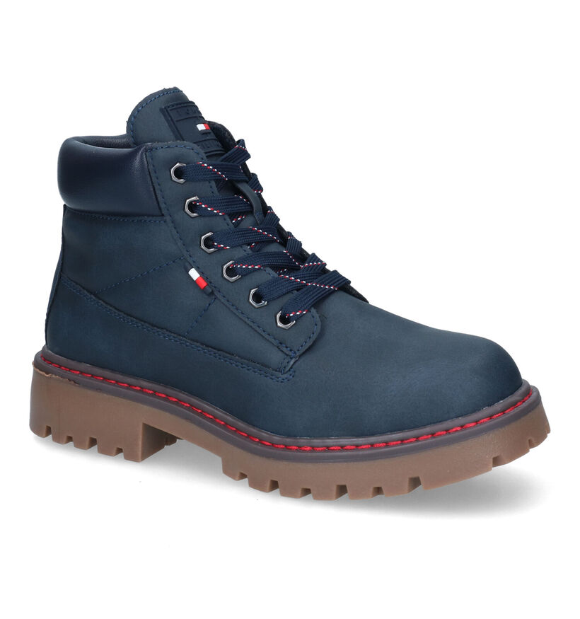 Tommy Hilfiger Blauwe Bottines in kunstleer (314498)