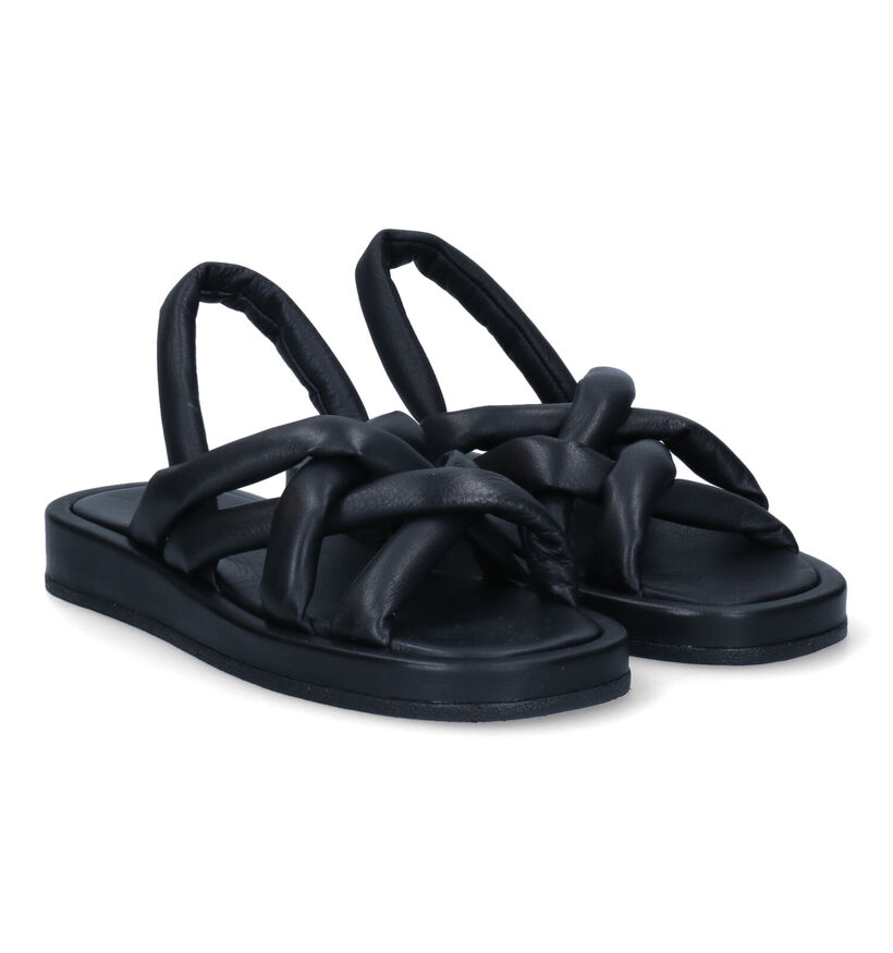 Inuovo Zwarte Sandalen voor dames (309547)