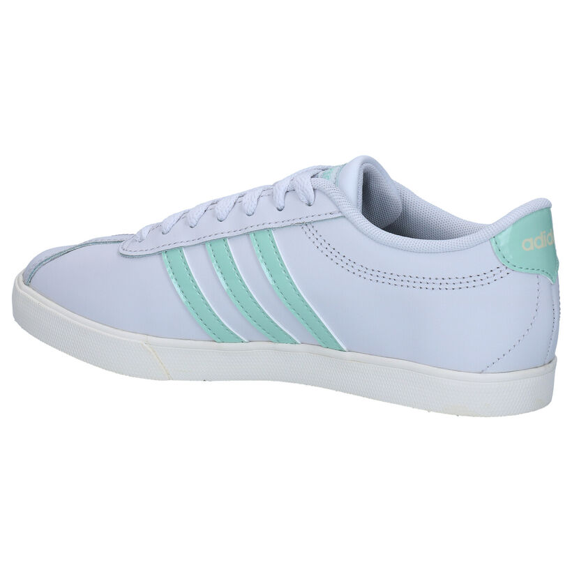 adidas Courtset Grijze Sneakers voor dames (273046) - geschikt voor steunzolen