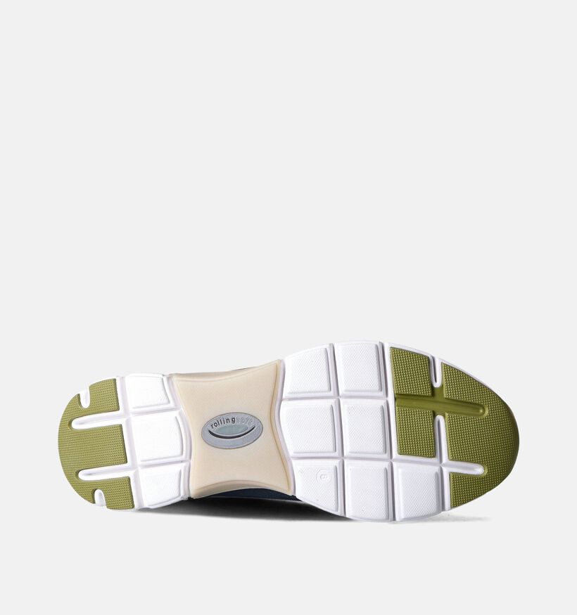 Pius Gabor Blauwe Veterschoenen voor heren (354900) - geschikt voor steunzolen