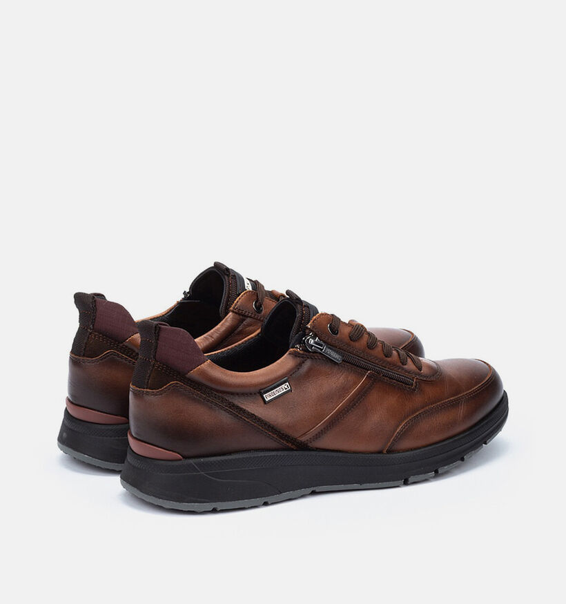 Pikolinos Cordoba Chaussures plates en Cognac pour hommes (379263) - pour semelles orthop&eacute;diques