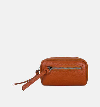 Crinkles Portemonnees Oranje/Beige