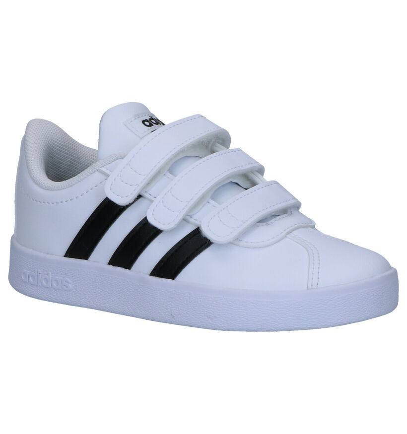 adidas VL Court 2.0 CMF Witte Sneakers in kunststof (317288)