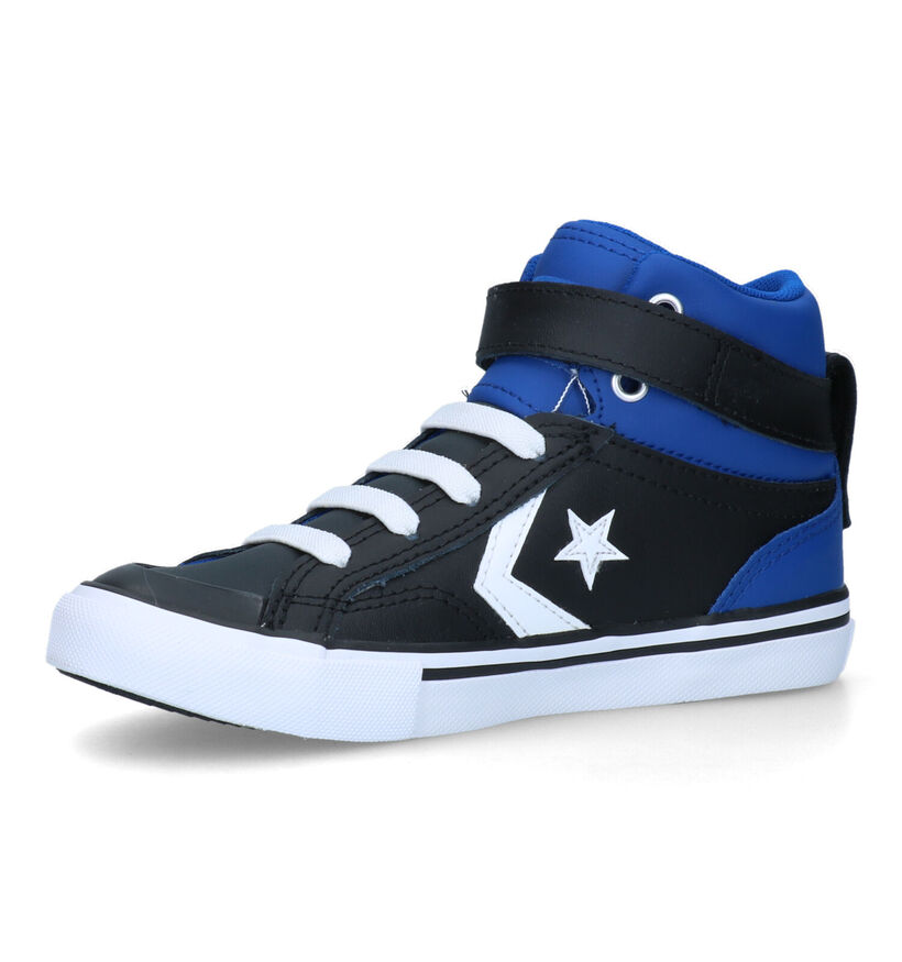 Converse Pro Blaze Strap Retro Baskets en Noir pour garçons (325483)