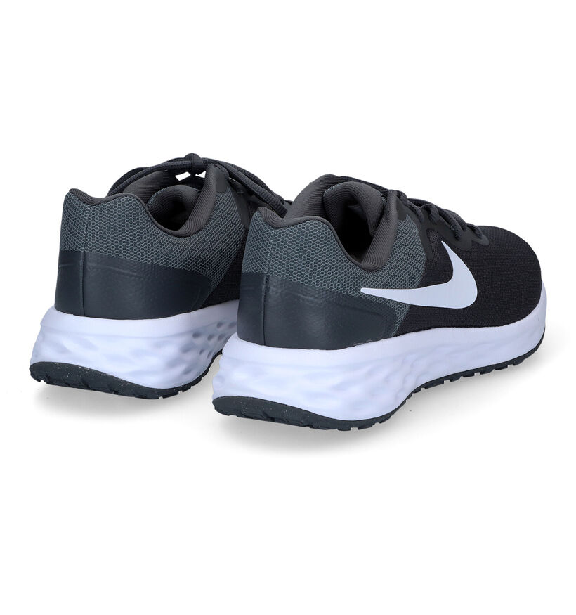 Nike Revolution 6 Zwarte sneakers voor heren (316490) - geschikt voor steunzolen