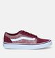 Vans Ward Baskets de skate en Bordeaux pour femmes (333942)