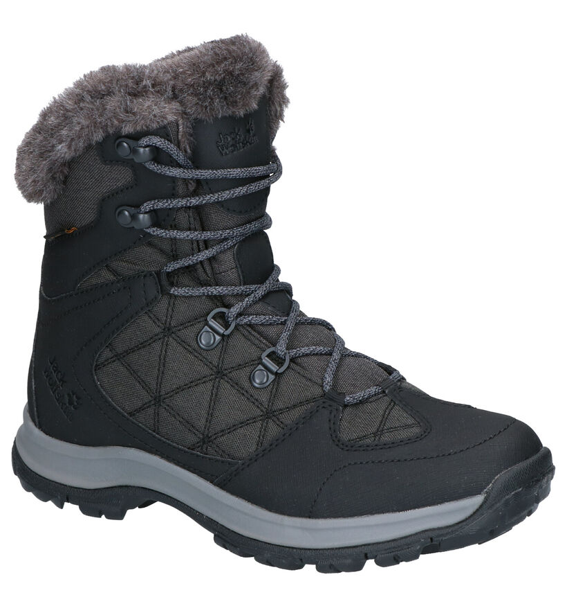 Jack Wolfskin Grijze Snowboots in stof (254133)