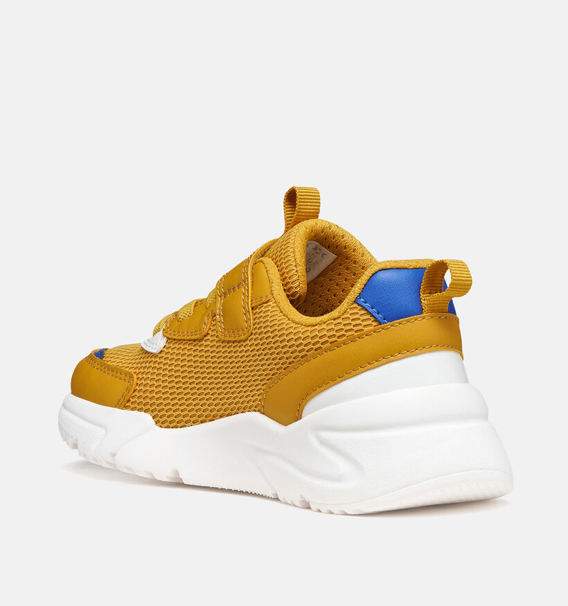 Geox Loftus Okergele Sneakers voor jongens (368456) - geschikt voor steunzolen