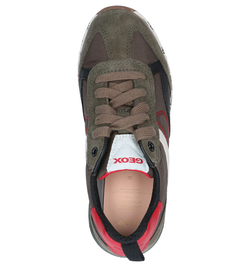 Geox Groene Sneakers voor jongens (273261) - geschikt voor steunzolen