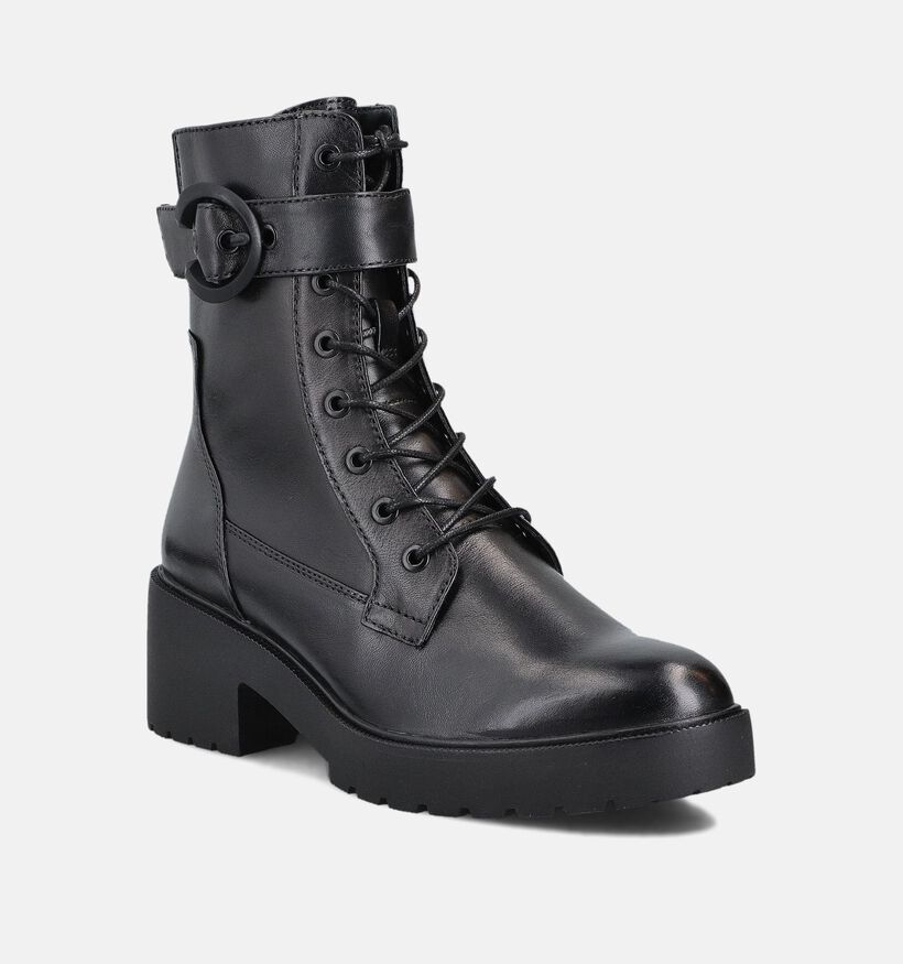 Regarde le Ciel Paloma Zwarte Veterboots voor dames (365543)