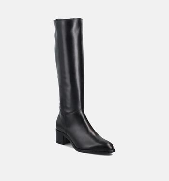 Laurent David Bottes Noir/Cognac