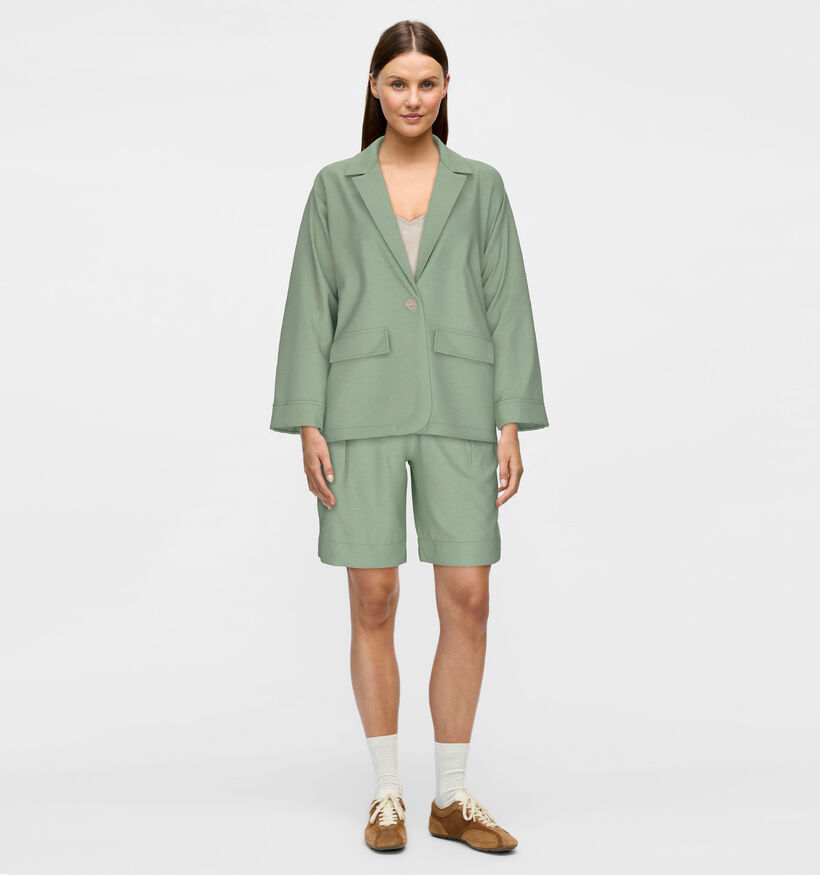 Vila Prisilla Groene Bermuda Short voor dames (369479)