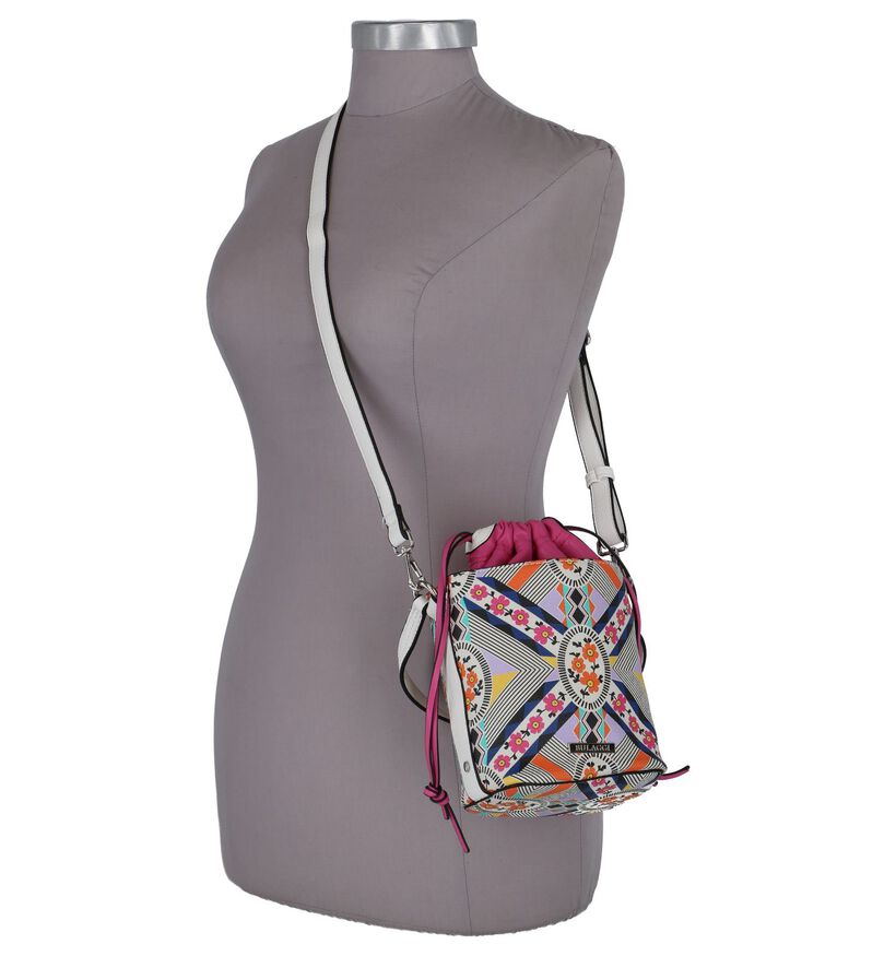 Multicolor Handtas Bulaggi Annemarieke in kunstleer (252639)