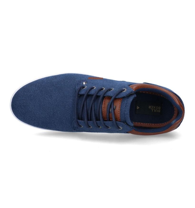 Bullboxer Chaussures à lacets en Bleu pour hommes (318916) - pour semelles orthopédiques