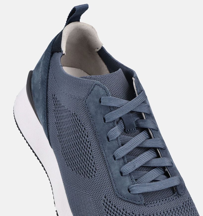 Pius Gabor Donkerblauwe Veterschoenen voor heren (370324) - geschikt voor steunzolen