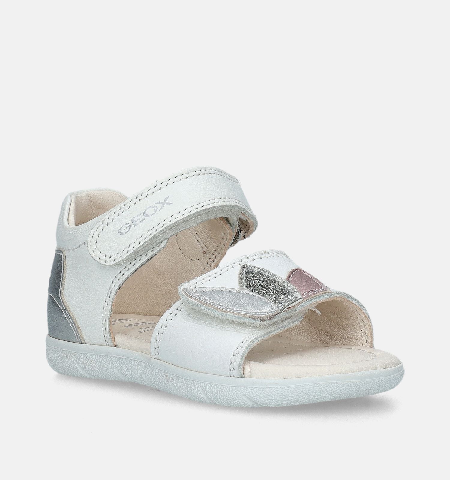 Geox Alul Witte Sandalen Meisjes Babyschoenen Online op TORFS.BE