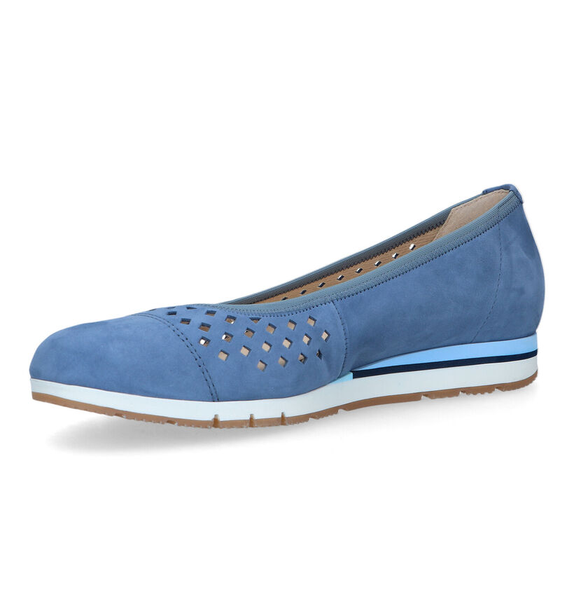 Gabor OptiFit Ballerines en Bleu pour femmes (323237) - pour semelles orthopédiques