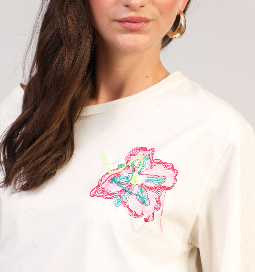 Orfeo Maude Ecru T-shirt voor dames (358551)