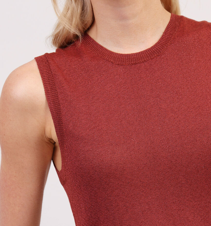 Minus Raka Bruine Knit T-shirt voor dames (359028)