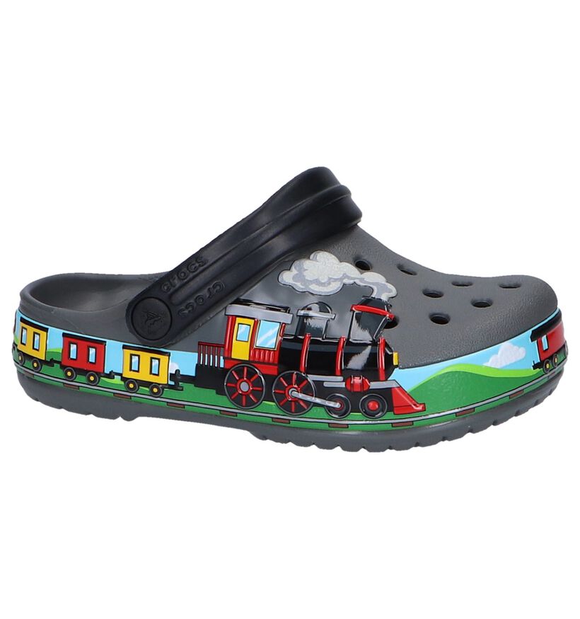 Crocs Funlab Train Band Nu-pieds en Gris en synthétique (245201)