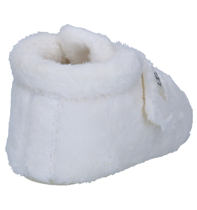 UGG Bixbee Pantoufles en Blanc en textile (254130)